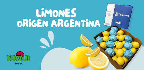 Limones origen - Argentina -Grupo Niqui