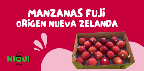 Manzanas Fuji- origen nueva zelanda